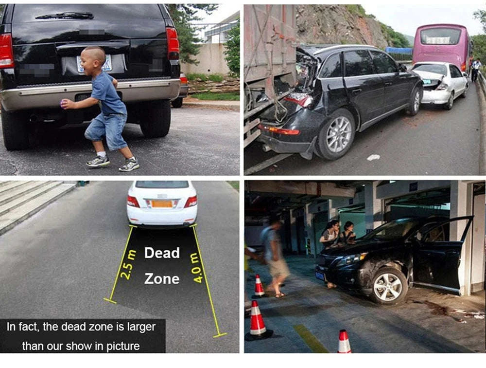 Triple Lens Dashcam WiFi 3‑Channel 1080P HD Recorder-X94-WIFI-3CAM / 64G