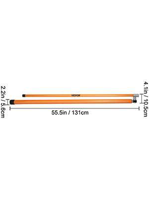 Truck Load Height Measuring Stick 15–20 ft Adjustable Fiberglass Pole-15ft / United States