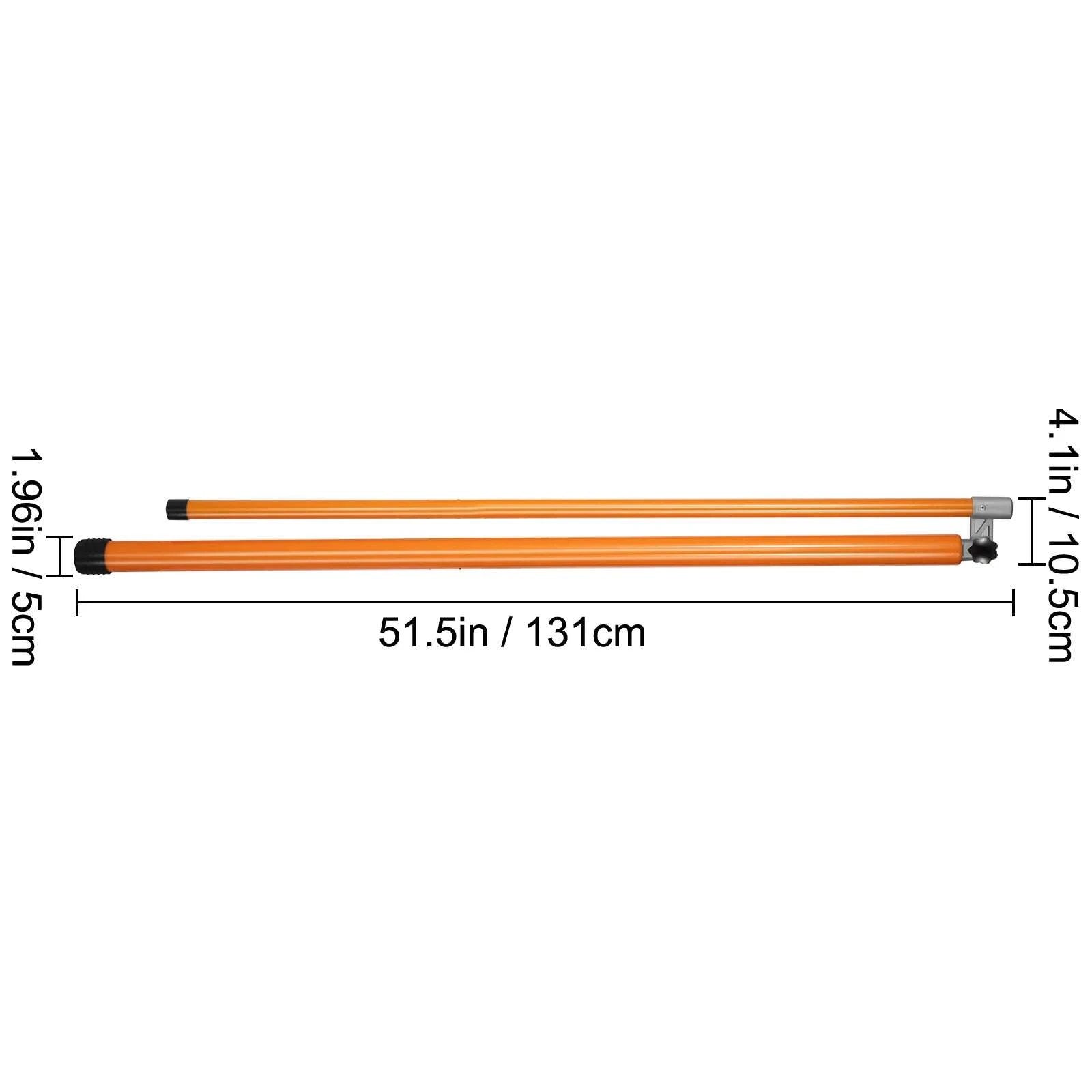 Truck Load Height Measuring Stick 15–20 ft Adjustable Fiberglass Pole-15ft / United States
