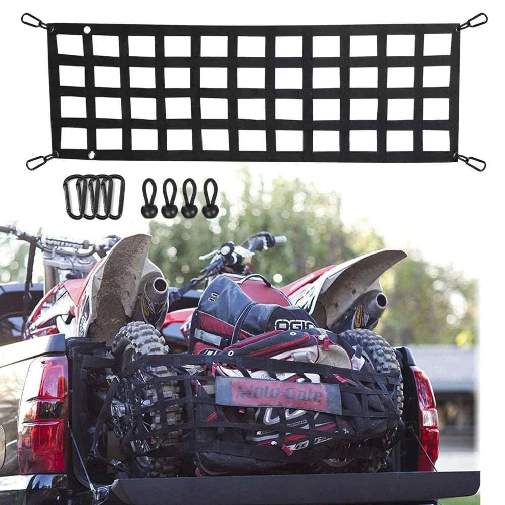 Truck Tailgate Net for Pickup Bed Cargo Storage-1 PCS
