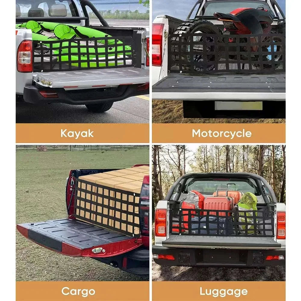 Truck Tailgate Net for Pickup Bed Cargo Storage-1 PCS