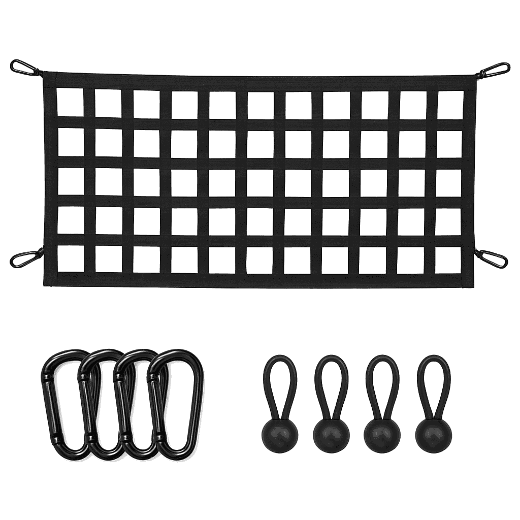 Truck Tailgate Net for Pickup Bed Cargo Storage-1 PCS