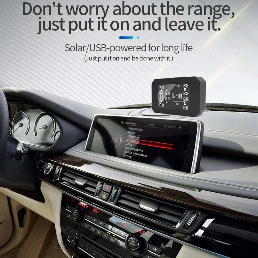Truck Tire Pressure Monitoring System with LCD & External Sensors-TPMS-K23 / 12 Sensor-K23