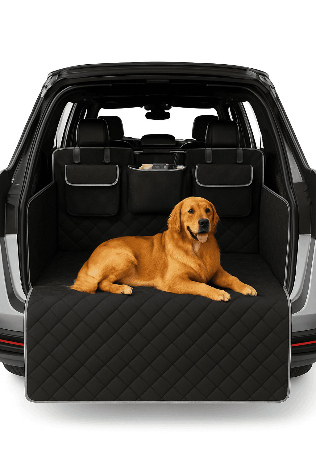 Trunk Cargo Liner for Pets, Waterproof, Anti-Slip, Black-1pc