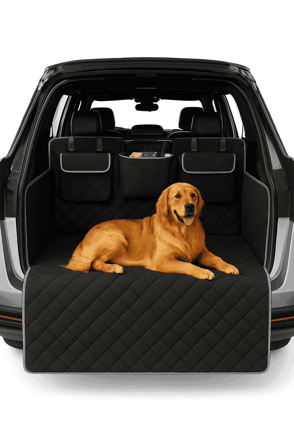 Trunk Cargo Liner for Pets, Waterproof, Anti-Slip, Black-1pc