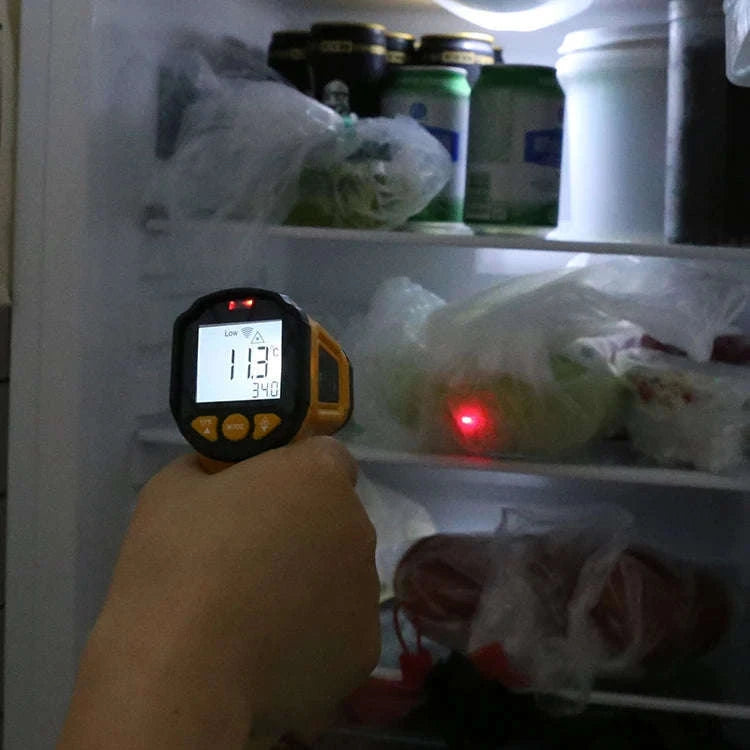 TS380 Infrared Thermometer Non‑Contact Industrial Temperature Gauge-TS600 Add a handbag