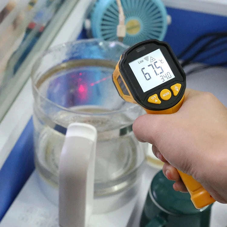 TS380 Infrared Thermometer Non‑Contact Industrial Temperature Gauge-TS600 Add a handbag
