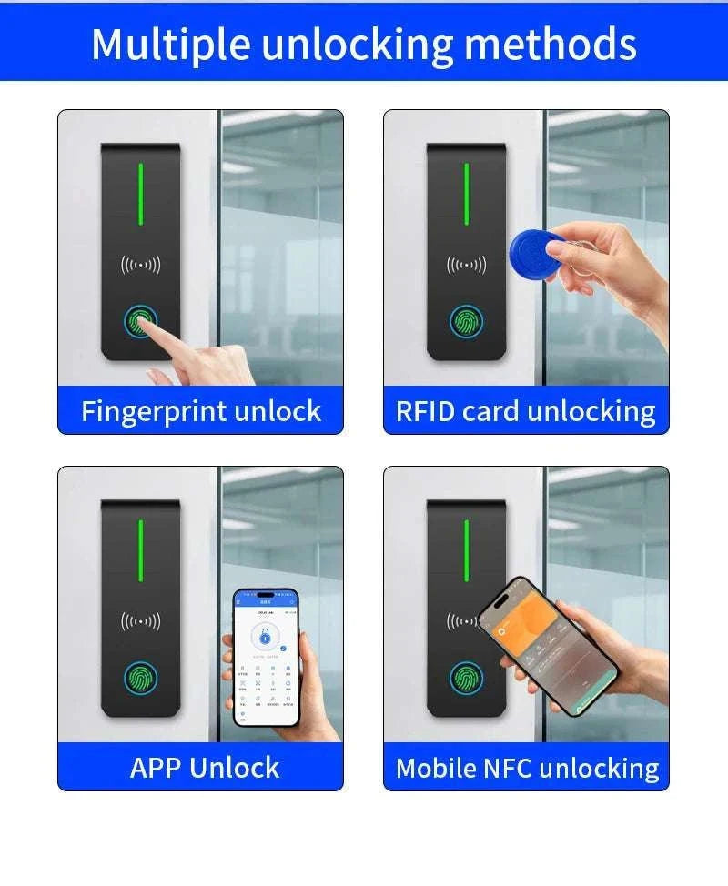 TTLock Bluetooth Access Control System IP67 Waterproof RFID Reader-H1X-TT-WK3