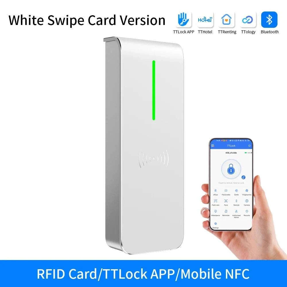 TTLock Bluetooth Access Control System IP67 Waterproof RFID Reader-H1X-TT-WK3