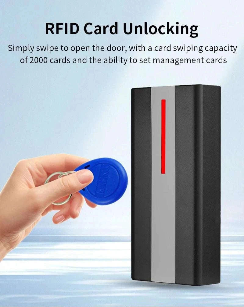 TTLock Bluetooth Access Control System IP67 Waterproof RFID Reader-H1X-TT-WK3