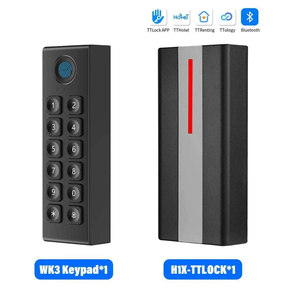TTLock Bluetooth Access Control System IP67 Waterproof RFID Reader-H1X-TT-WK3