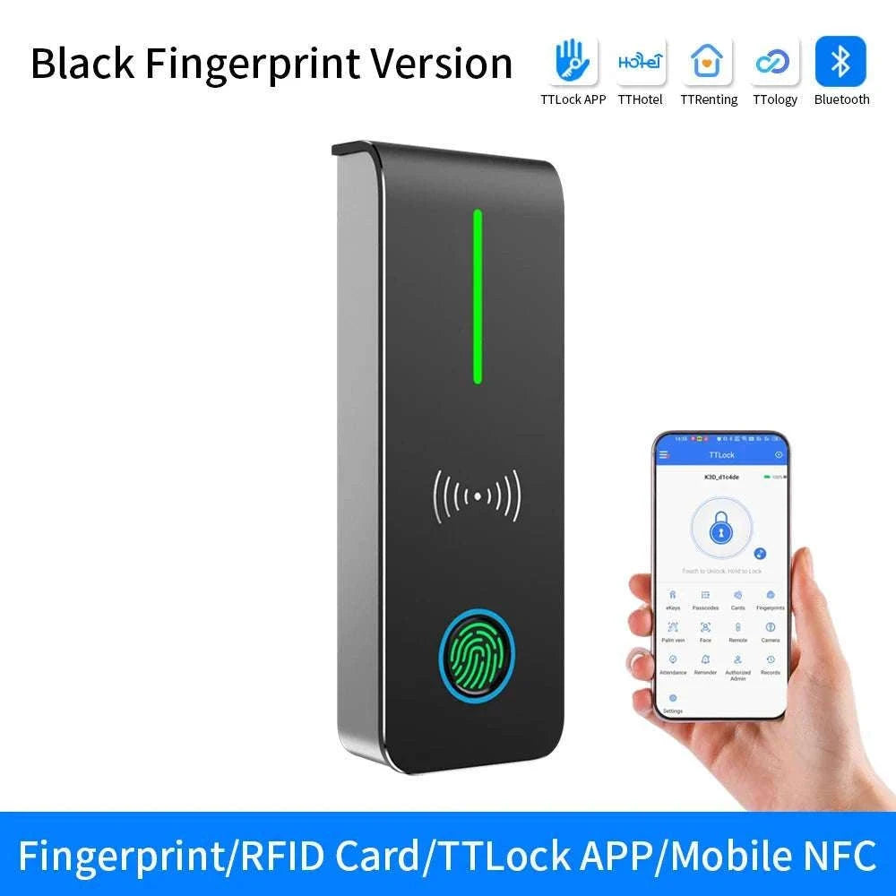 TTLock Bluetooth Access Control System IP67 Waterproof RFID Reader-H1X-TT-WK3