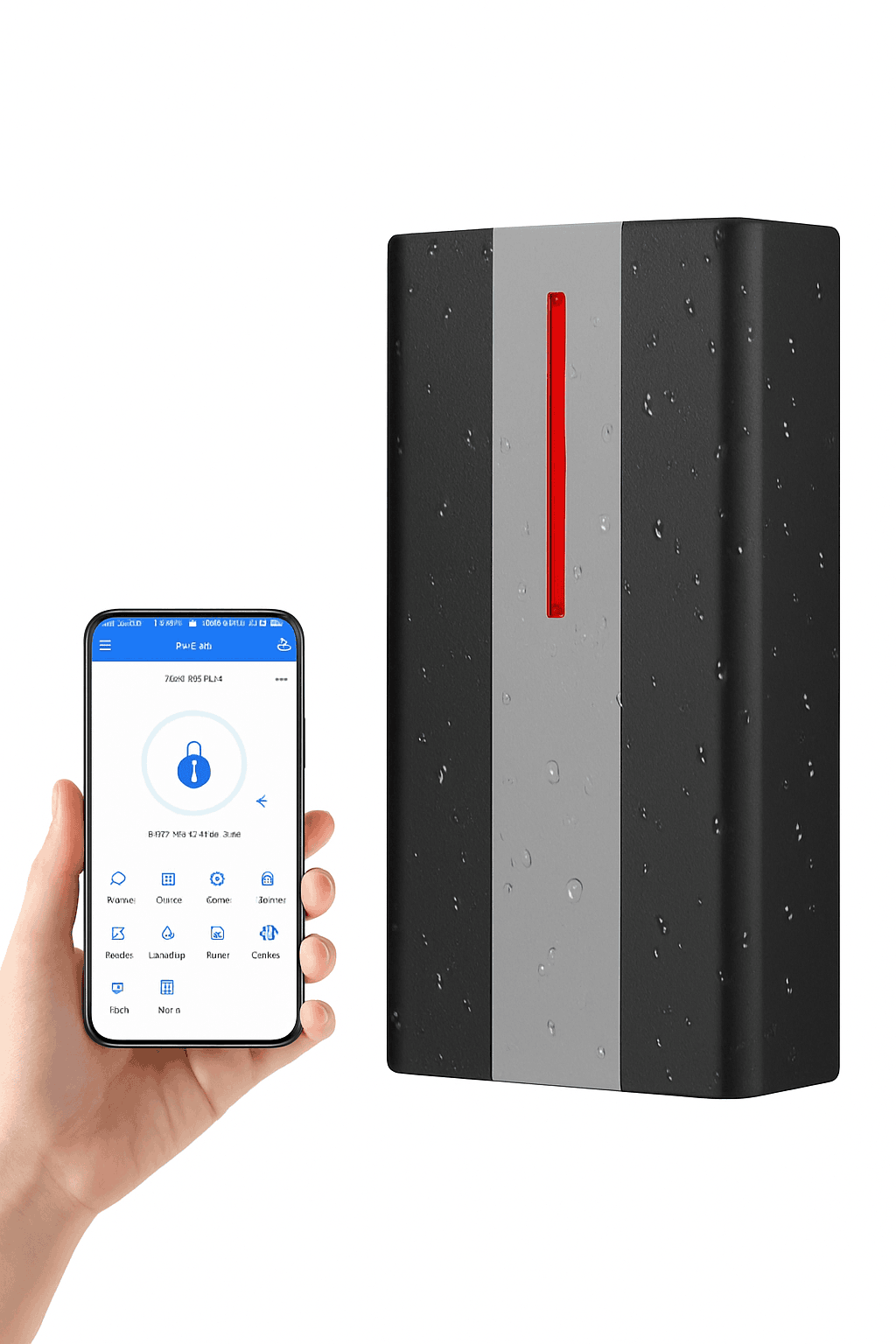 TTLock Bluetooth Access Control System IP67 Waterproof RFID Reader-H1X-TT-WK3