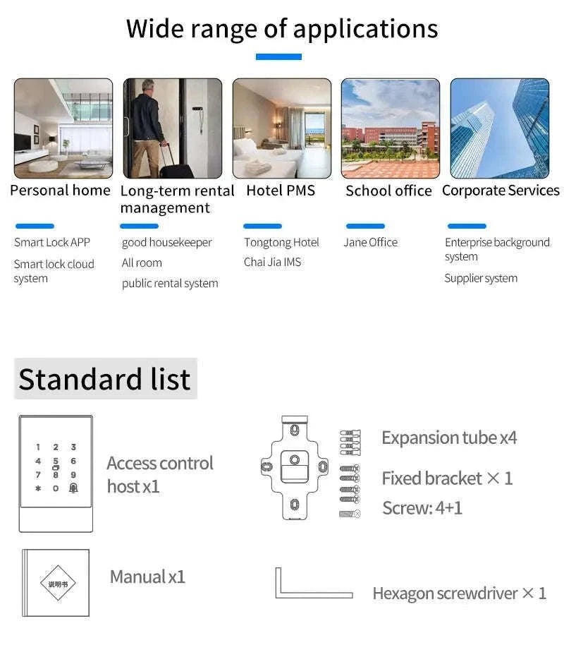 TTlock H3 Fingerprint Door Access Control System-G2 Gateway only