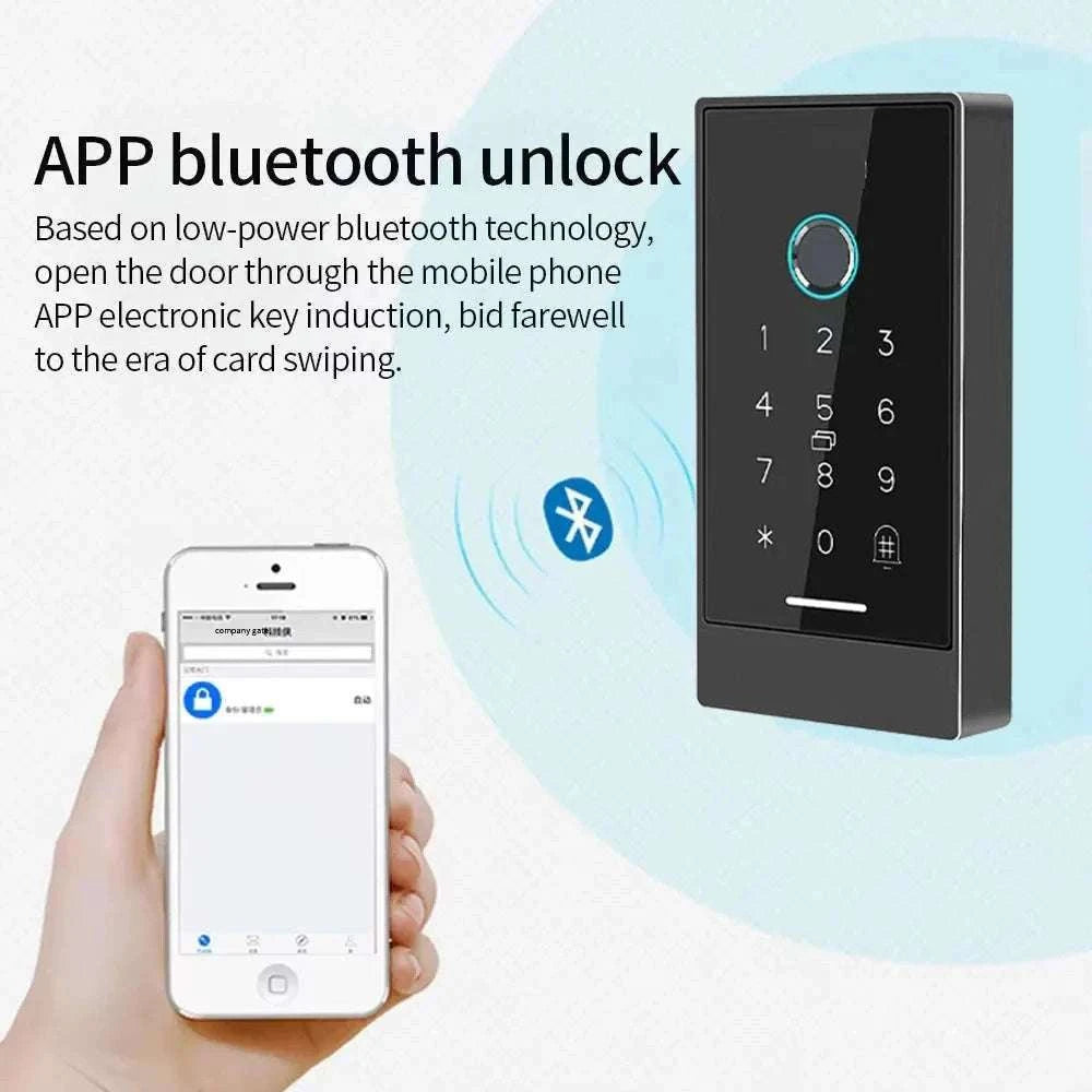 TTlock H3 Fingerprint Door Access Control System-