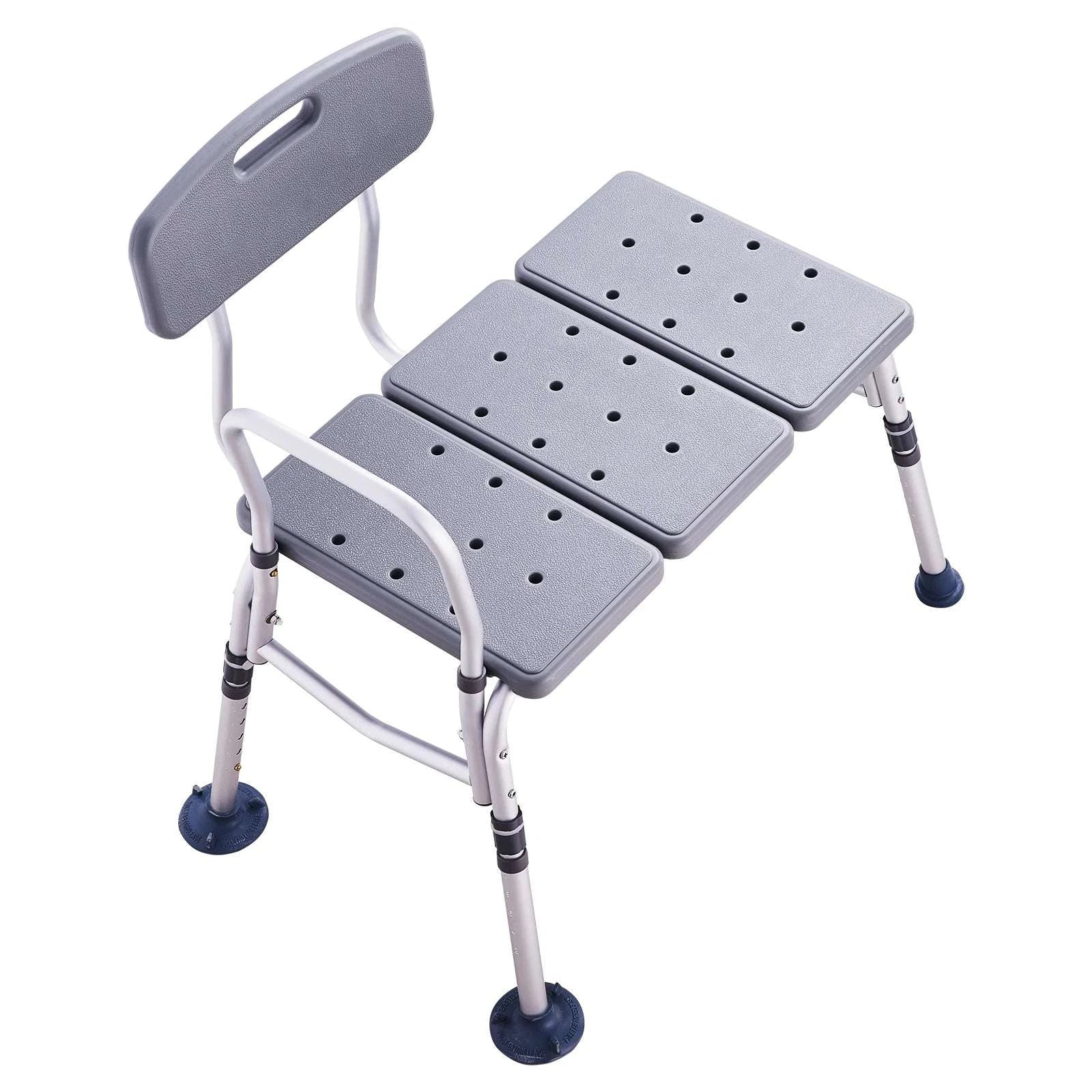 Tub Transfer Bench with Backrest & Armrest, Adjustable Non-Slip Shower Seat-FBL630239 / france