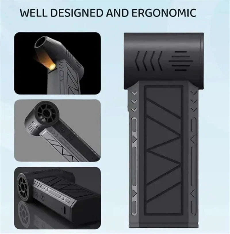 Turbo Jet Blower 130000RPM Powerful Air Blower-black