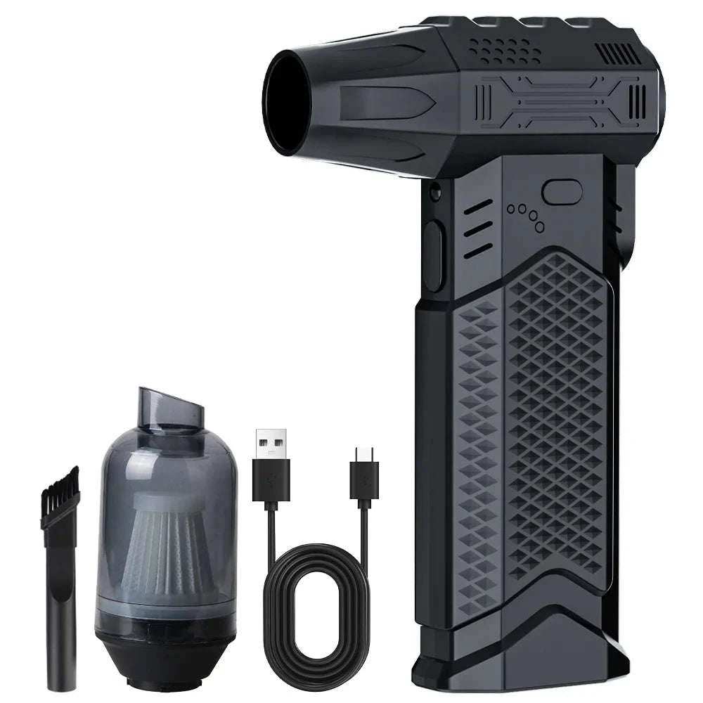 Turbo Jet Fan 130,000RPM Electric Air Duster & Car Blower-2 IN 1