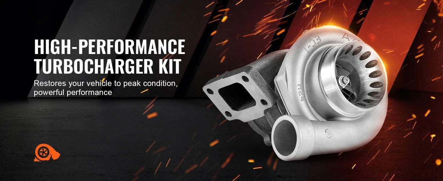 Turbocharger Kit for 2.5–6.0L Engines with Gaskets & Alloy Impeller-GT3582R / GERMANY