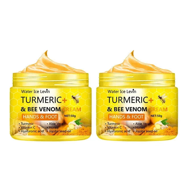 Turmeric Bee Venom Foot Cream-2pcs / CHINA
