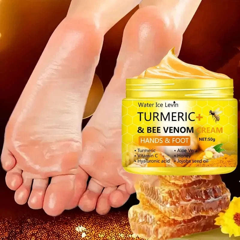 Turmeric Bee Venom Foot Cream-2pcs / CHINA