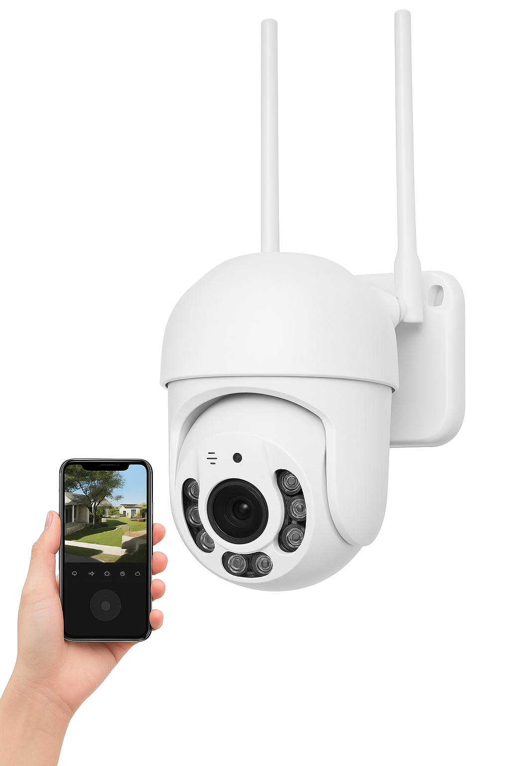 4MP PTZ WiFi Network Security Camera