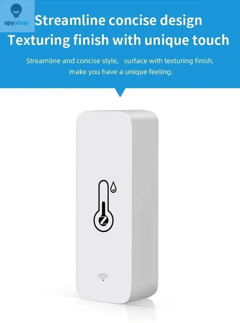 Tuya Indoor Temperature & Humidity Hygrometer – WiFi and Zigbee Smart Monitoring-Zigbee Version