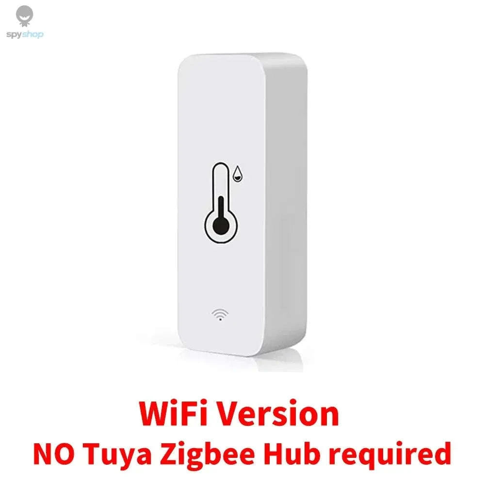 Tuya Indoor Temperature & Humidity Hygrometer – WiFi and Zigbee Smart Monitoring-Zigbee Version