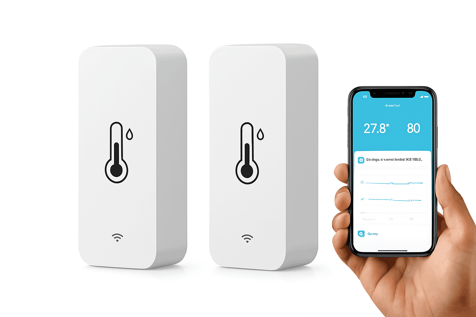 Tuya Indoor Temperature & Humidity Smart Hygrometer Sensor-Zigbee Version