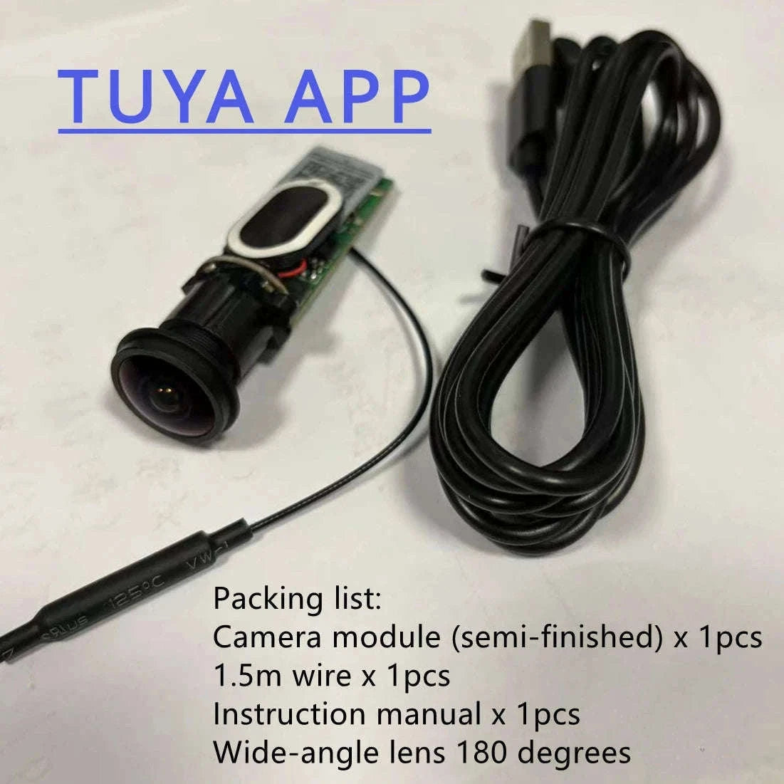 Tuya Mini 1080P WiFi IP Camera Module with Motion Detection-3.7mm lens