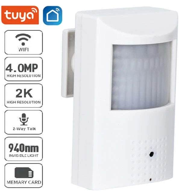 Tuya POE Mini WiFi Security Camera, 2MP/4MP, 2-Way Audio-4mp WIFI POE 32G