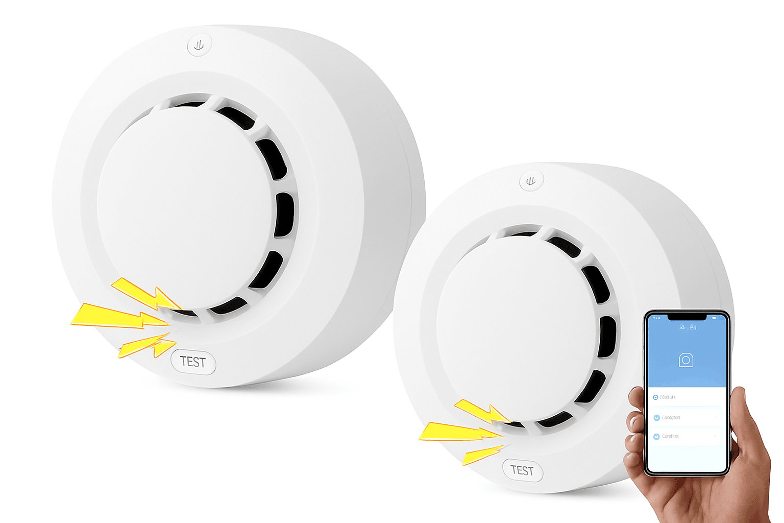 Tuya Smart Smoke Detector for WiFi or Zigbee Home Safety-Zigbee