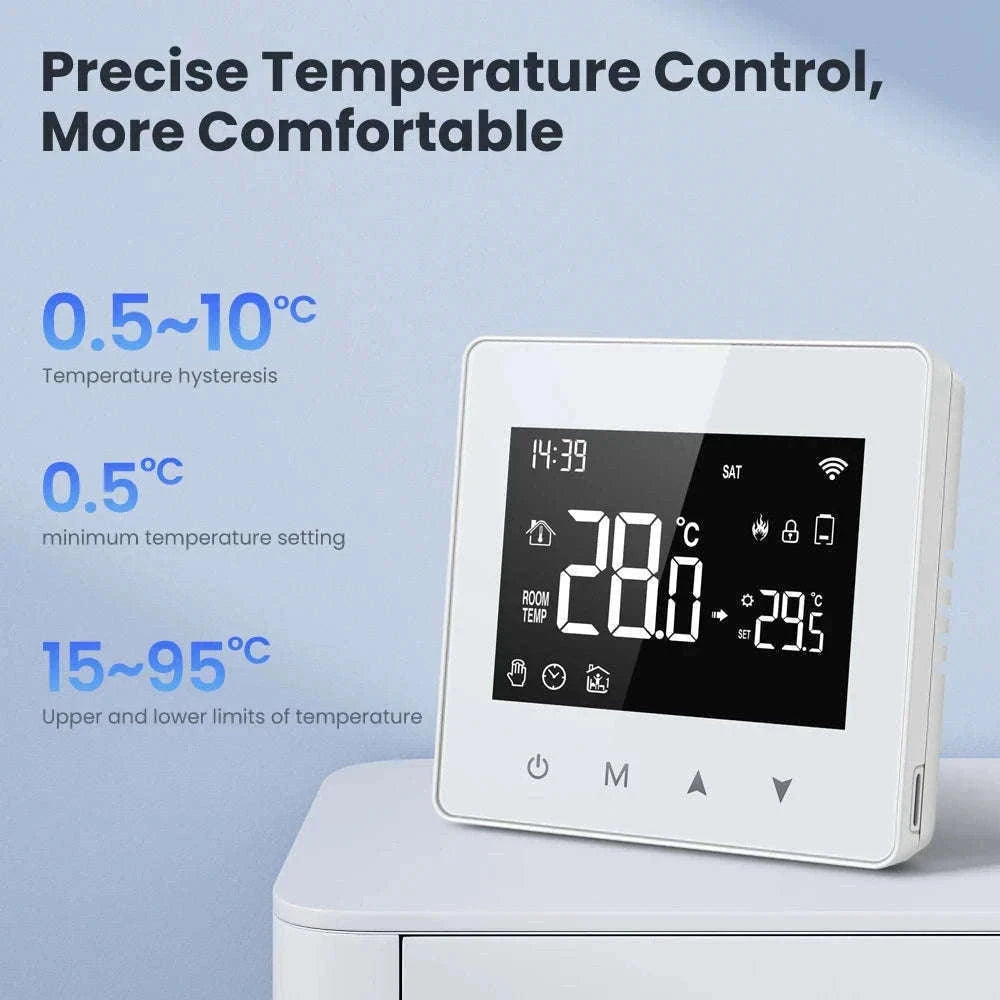 Tuya Smart Thermostat Controller for Smart Heating Control-ZigBee Version