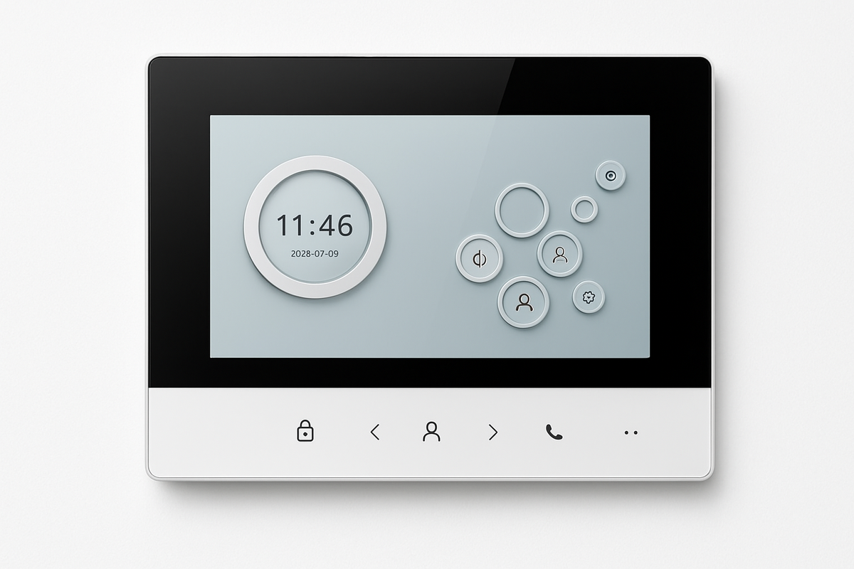 Tuya Smart WIFI notranji monitor 7"/10" LCD zaslon za 4 žično HD 1080P ročno upravljanje videa vrata telefon interkom zvonec hišna varnost