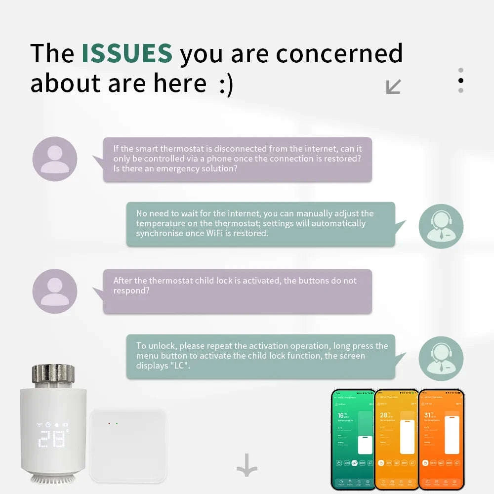 Tuya Smart ZigBee 3.0 TRV Radiator Actuator Valve-Zigbee gateway