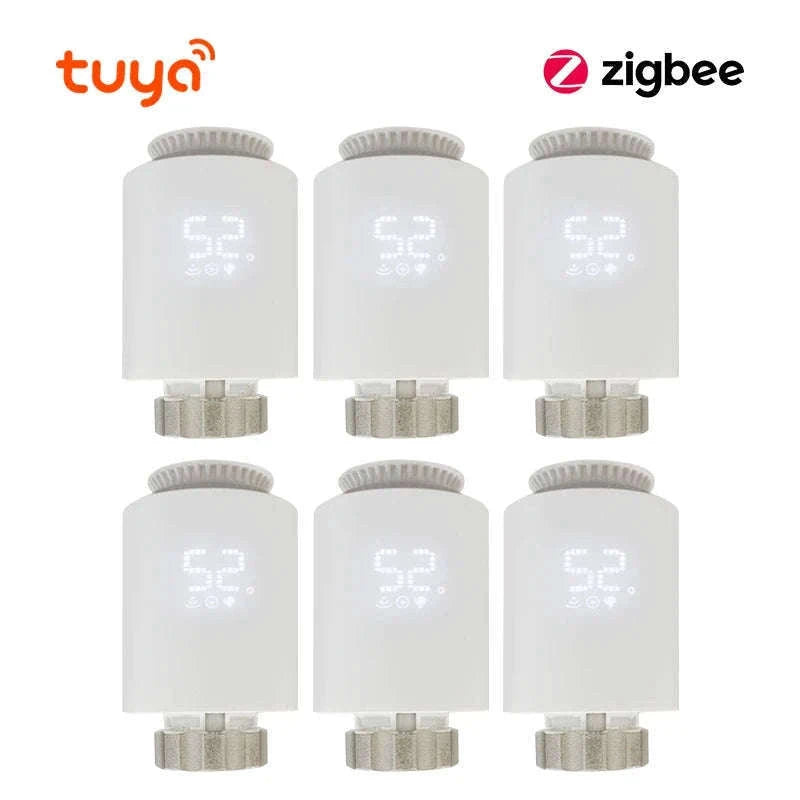 Tuya Smart ZigBee 3.0 TRV Radiator Valve Controller-ME167 2PCS