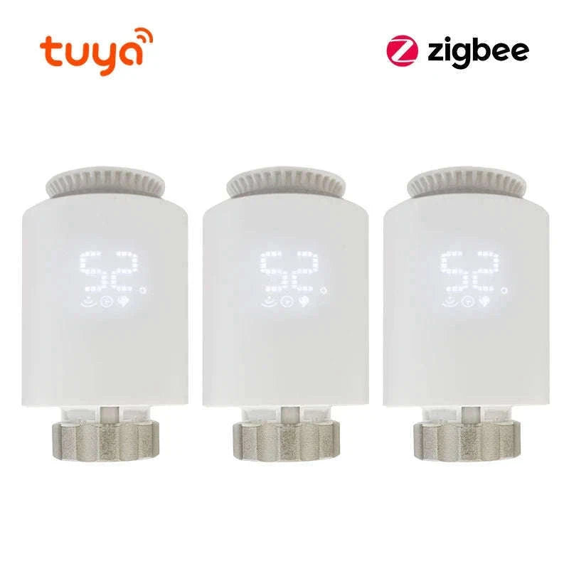 Tuya Smart ZigBee 3.0 TRV Radiator Valve Controller-ME167 2PCS
