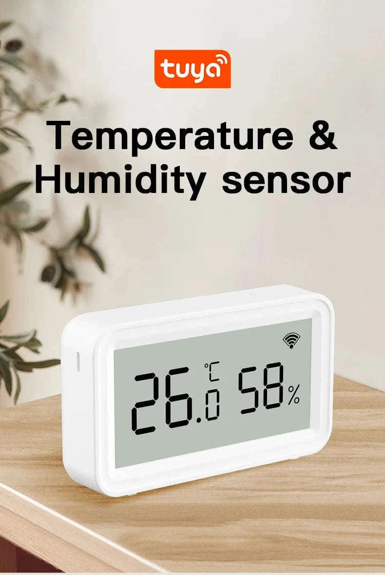 Tuya Temperature Humidity Sensor for Smart Home Monitoring-Zigbee Version