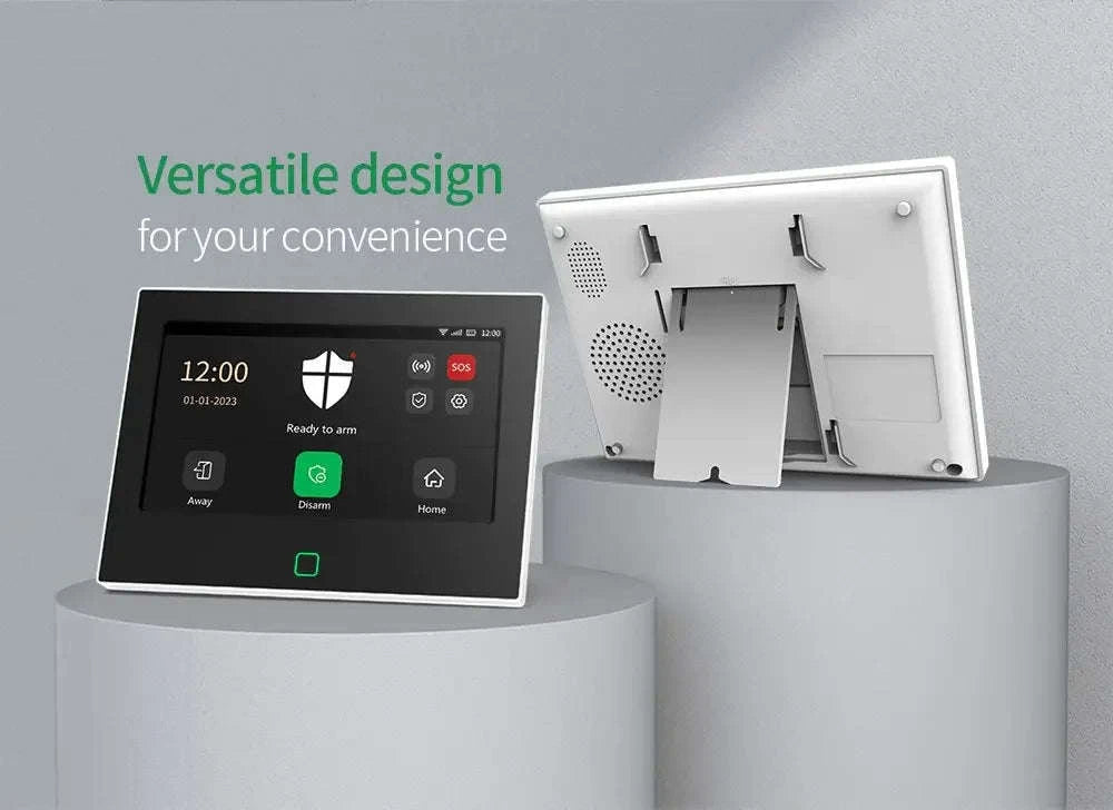 Tuya WiFi & 4G Smart Home Security System with 7-Inch Display-7 inch-LORA / AU Plug