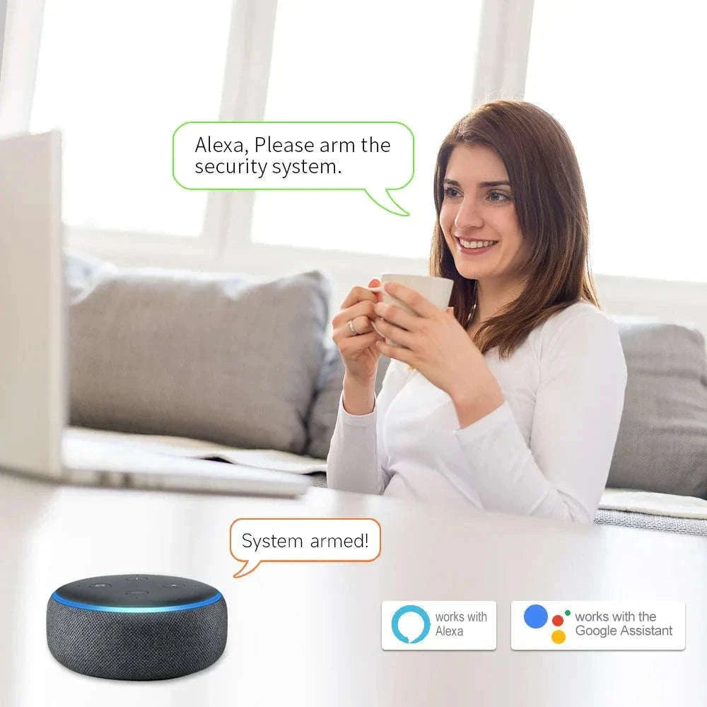 Tuya WiFi & 4G Smart Home Security System with 7-Inch Display-7 inch-LORA / AU Plug