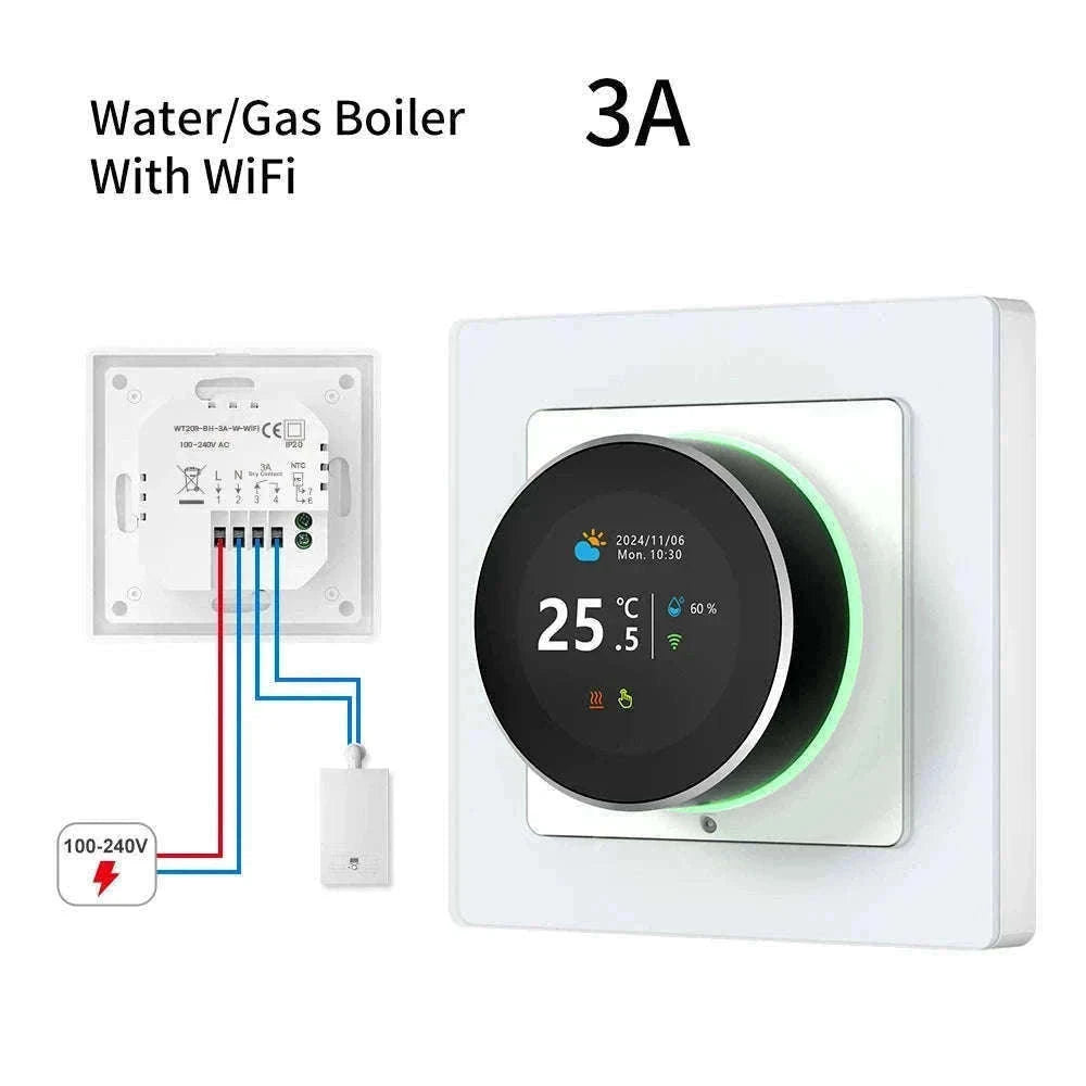 Tuya WiFi Smart Thermostat Controller for Easy Heating Control-WiFi ElectricHeating / CHINA