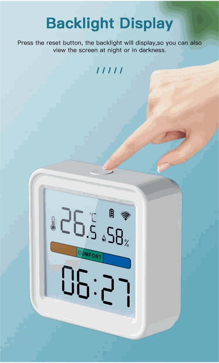 Tuya WiFi Temperature & Humidity Sensor-TH08