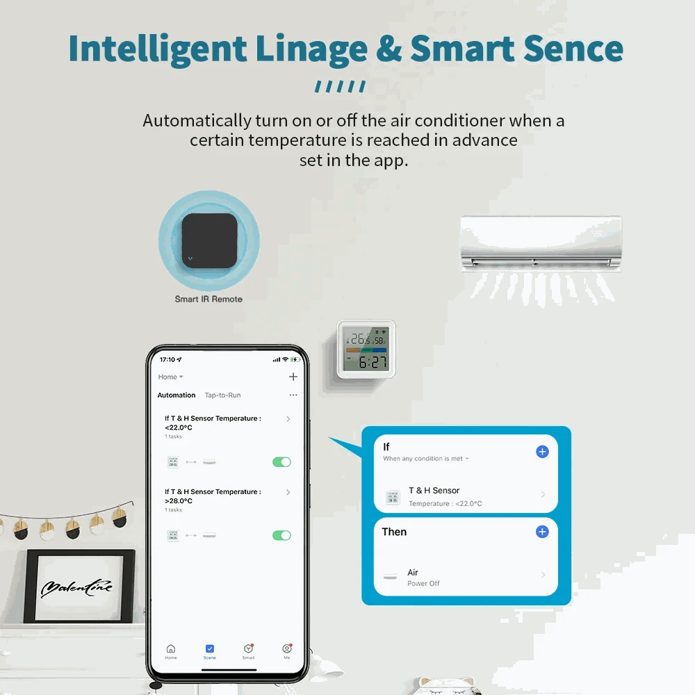 Tuya WiFi Temperature & Humidity Sensor-TH08
