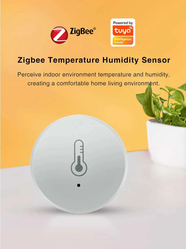 Tuya Zigbee Temperature and Humidity Sensor-4PCS
