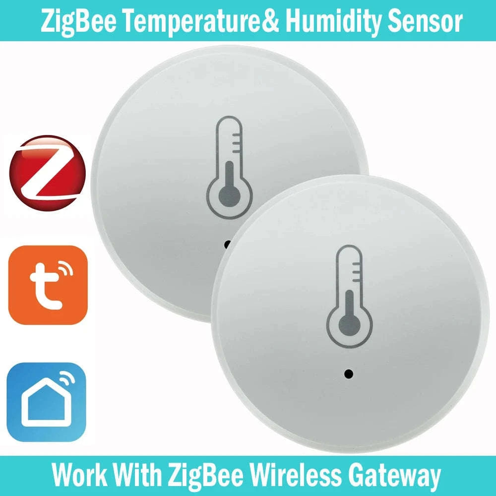 Tuya Zigbee Temperature and Humidity Sensor-4PCS