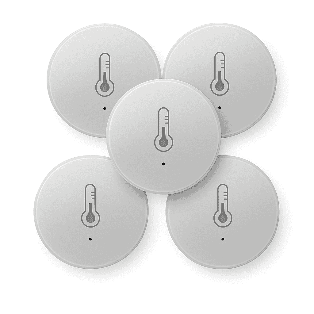 Tuya Zigbee Temperature and Humidity Sensor for Smart Home Monitoring-4PCS