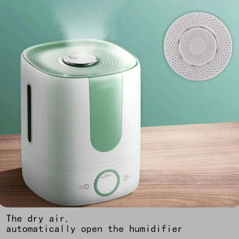 Tuya Zigbee/WiFi Air Quality Sensor for Smarter Home Monitoring-Zigbee Version 5in1 / China Mainland