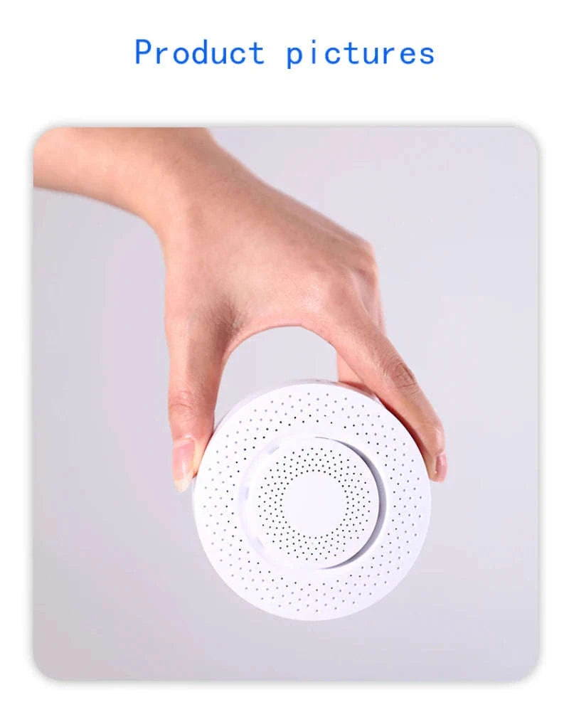 Tuya Zigbee/WiFi Air Quality Sensor Smart Air Box-Zigbee Version 5in1 / China Mainland