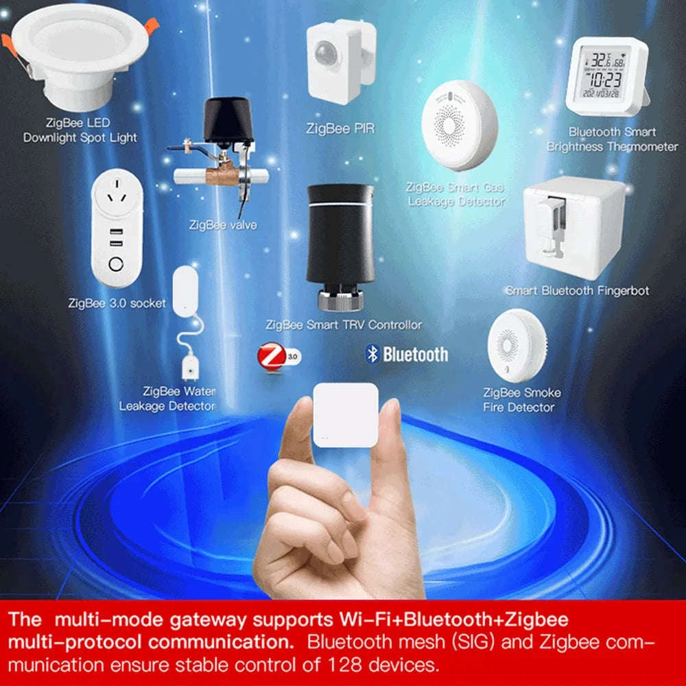 Tuya Zigbee Wireless Hub Gateway for Smart Home Automation-G01 Pro