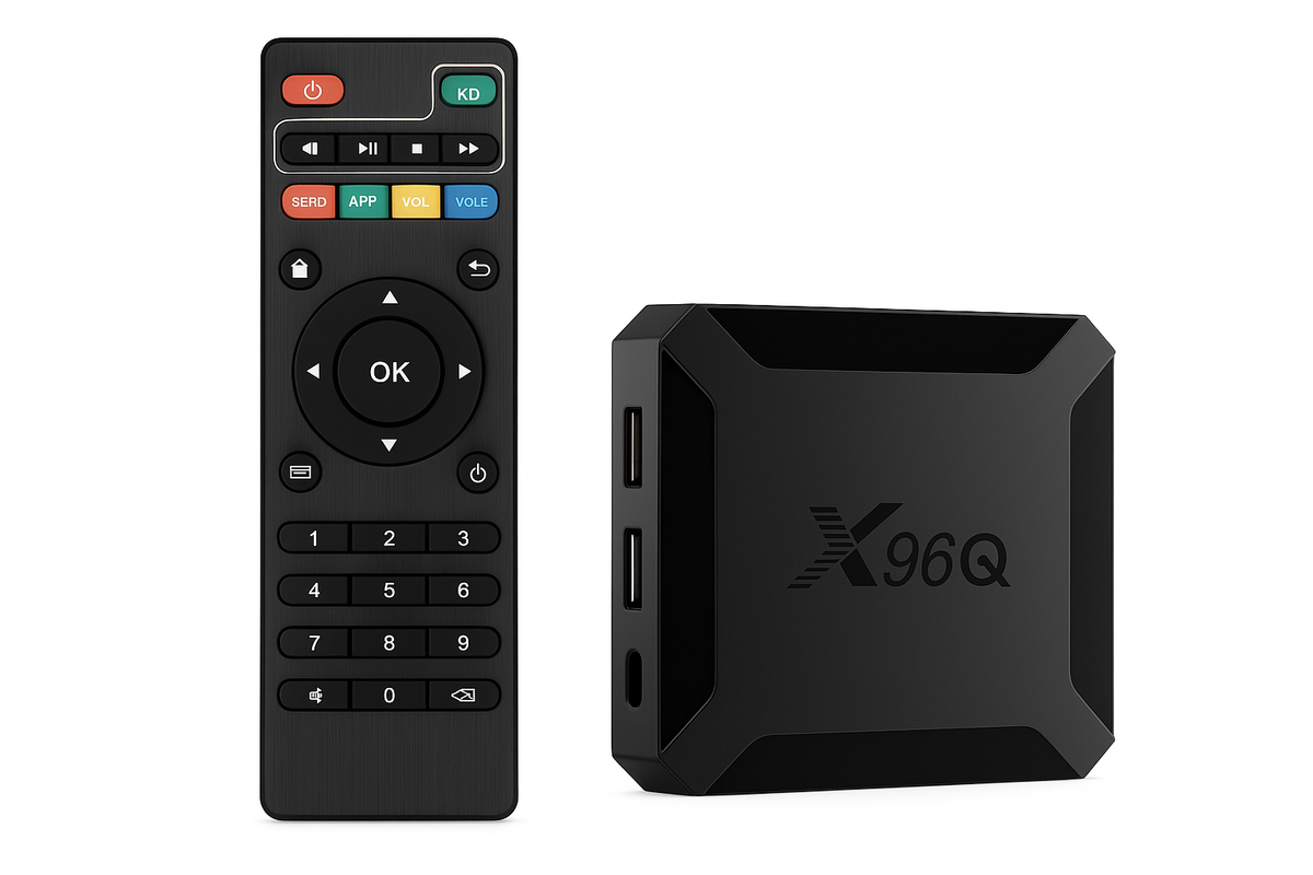 TV Box X96Q Smart Android 10 TV Box 2GB 16GB Allwinner H313 Quad Core 4K Home Theater Fast Set Top Box Media Player